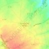 Carte topographique Tremblay-les-Villages, altitude, relief