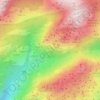 Carte topographique Tafoni en panal de la cara este de la 5ª Buitrera, en la Pedriza de Manzanares, altitude, relief