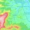 Carte topographique Hausheim, altitude, relief