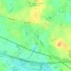 Carte topographique Pilevad, altitude, relief