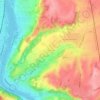 Carte topographique Trêve-Oray, altitude, relief