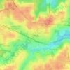 Carte topographique Deerwood, altitude, relief