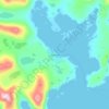 Carte topographique Tasiilaq, altitude, relief