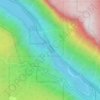 Carte topographique Marble Canyon, altitude, relief