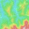 Carte topographique Marciaso, altitude, relief
