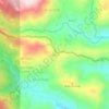 Carte topographique Kibbas, altitude, relief