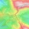 Carte topographique Pfaffenkegel, altitude, relief
