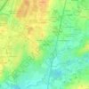 Carte topographique Le Champ Rond, altitude, relief