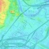 Carte topographique The Ironbound, altitude, relief