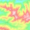 Carte topographique Dr Tafrouat, altitude, relief