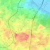 Carte topographique Sneglerup, altitude, relief