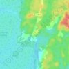 Carte topographique Stret, altitude, relief