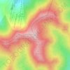 Carte topographique Pico del Lobo, altitude, relief