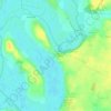 Carte topographique Le Perthuis, altitude, relief