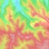 Carte topographique Sivens, altitude, relief
