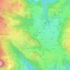 Carte topographique Paillette, altitude, relief