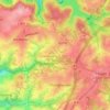 Carte topographique Höhscheid, altitude, relief