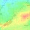 Carte topographique Borsum, altitude, relief