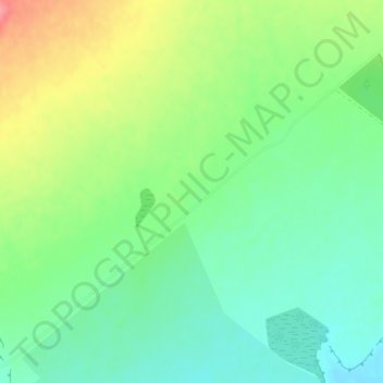 Carte topographique Lees Valley, altitude, relief