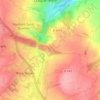 Carte topographique Le Mont Joly, altitude, relief