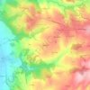 Carte topographique Bessolle, altitude, relief