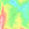Carte topographique Dalit, altitude, relief