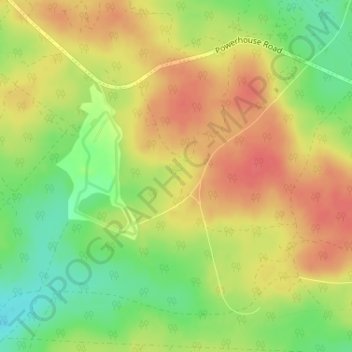 Carte topographique SK8, altitude, relief