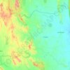 Carte topographique บุญทัน, altitude, relief