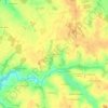 Carte topographique La Laiterie, altitude, relief
