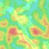 Carte topographique Meka, altitude, relief