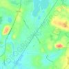 Carte topographique Newton Junction, altitude, relief