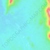 Carte topographique Tagharat, altitude, relief