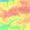 Carte topographique Mescosquer, altitude, relief