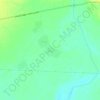 Carte topographique کروچ, altitude, relief