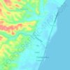 Carte topographique Canamucan, altitude, relief