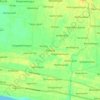 Carte topographique Klirong, altitude, relief