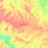 Carte topographique SANTA ROSA, altitude, relief
