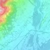Carte topographique Meano, altitude, relief