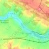 Carte topographique Ouencé, altitude, relief