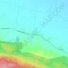 Carte topographique Centeno, altitude, relief