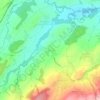 Carte topographique Orsonnens, altitude, relief
