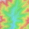 Carte topographique Raris, altitude, relief