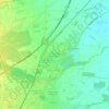 Carte topographique Zone Industrielle Nord Westrich, altitude, relief