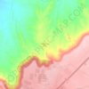 Carte topographique Rebollosa de Hita, altitude, relief