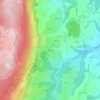 Carte topographique Bessine, altitude, relief