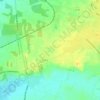 Carte topographique Les Sables, altitude, relief