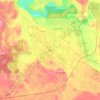 Carte topographique Yelm, altitude, relief