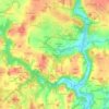 Carte topographique Nénez, altitude, relief