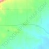 Carte topographique Pontotoc, altitude, relief