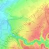 Carte topographique Champien, altitude, relief
